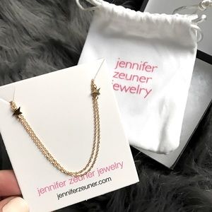 NWT 🤩 JENNIFER ZEUNER STAR NECKLACE